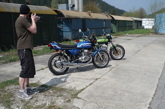 Kawasaki Mach 3 H1 500, Kawasaki Z1/Z900, Mach 4 H2 750 Restauration